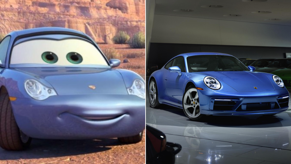 Disney pixar cars in cheap real life